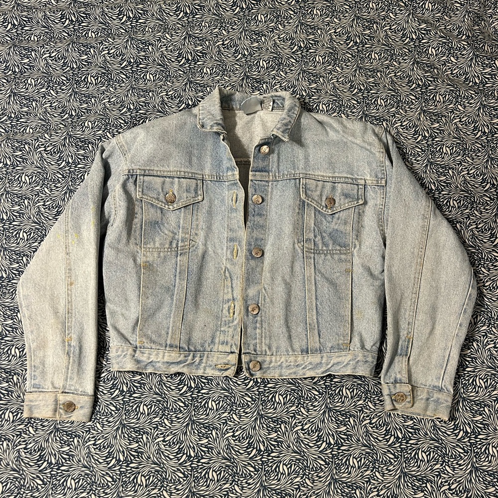 Vintage Rainbow Creek Light Wash Denim Jacket